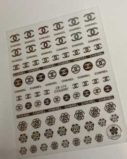 Designer Stickers Silver