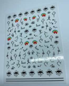 Stars and eyes Stickers
